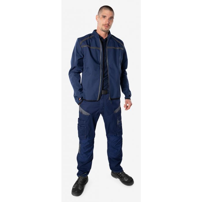 Fristads Werkbroek 2555 STFP Marineblauw/Grijs