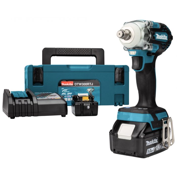 Makita Slagmoersleutel 1/2 18V DTW300RTJ