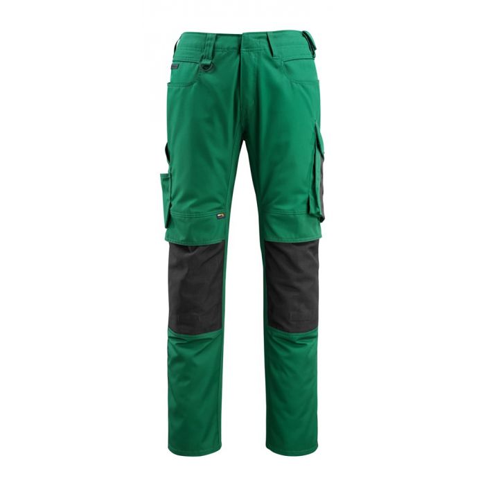 Mascot Broek met kniezakken 12679 Groen/zwart