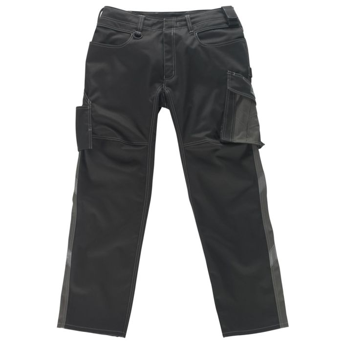 Mascot Broek met dijbeenzakken 12579 Zwart/donkerantraciet