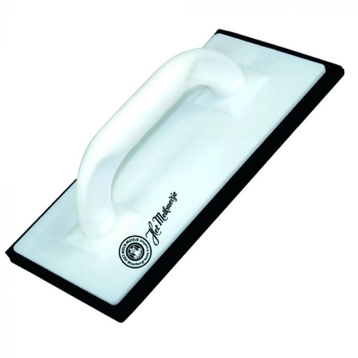 Melkmeisje Schuurbord  Met Zwart Rubber Beleg 280x140mm 280X140MM