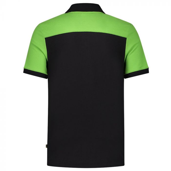 Tricorp Poloshirt Bicolor Naden 202006 Black-Lime