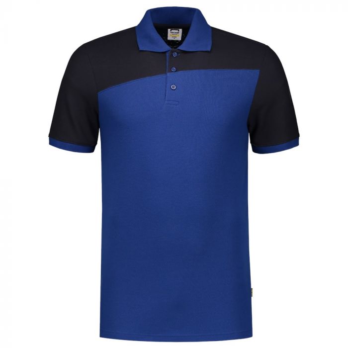 Tricorp Poloshirt Bicolor Naden 202006 Royalblue-Navy