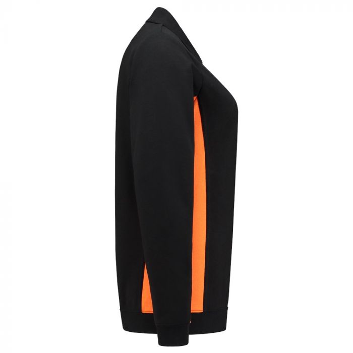 Tricorp Polosweater Bicolor Dames 302002 Black-Orange