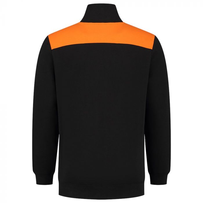 Tricorp Sweatvest Bicolor Naden 302014 Black-Orange