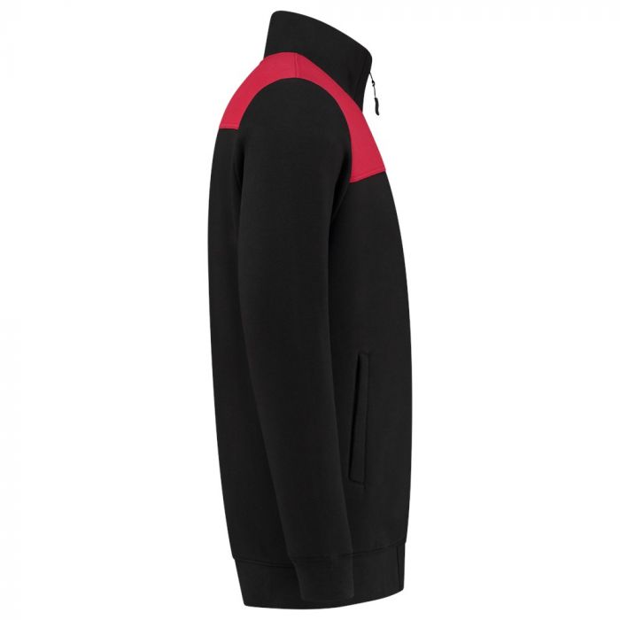 Tricorp Sweatvest Bicolor Naden 302014 Black-Red