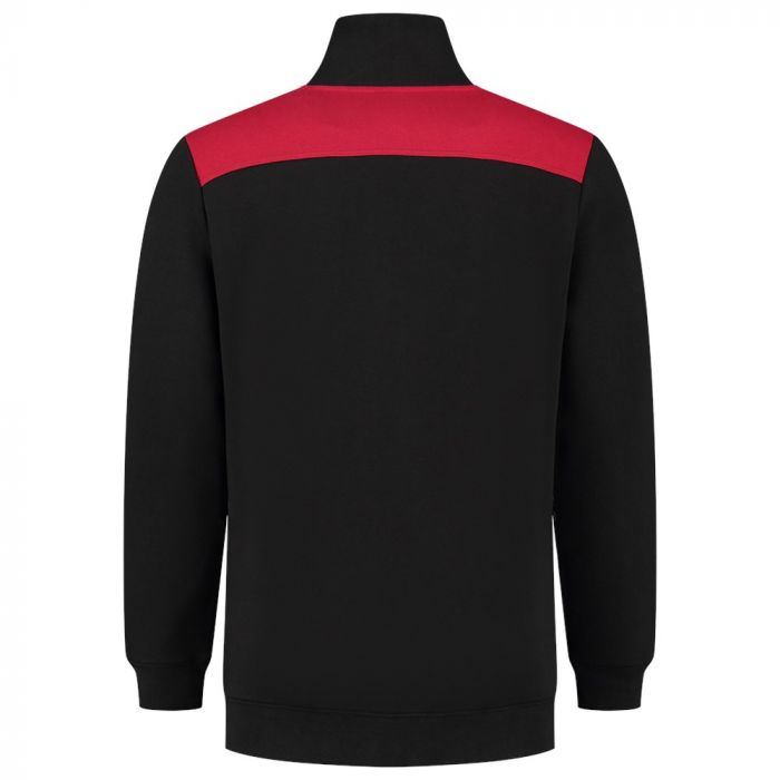 Tricorp Sweatvest Bicolor Naden 302014 Black-Red