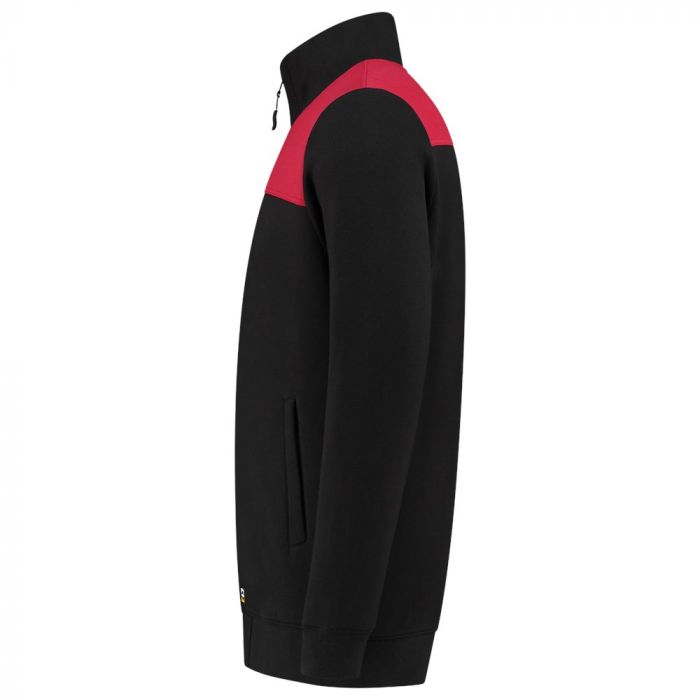 Tricorp Sweatvest Bicolor Naden 302014 Black-Red