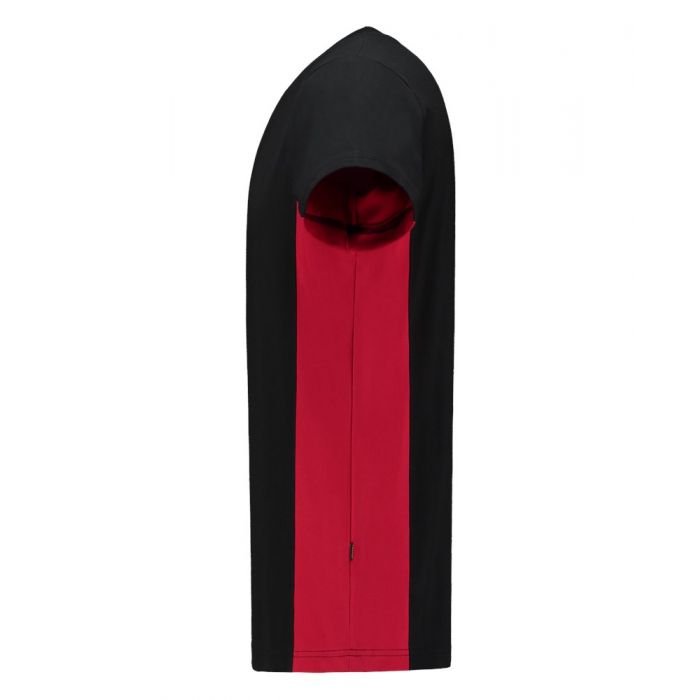 Tricorp T-shirt Bicolor 102004 Black-Red