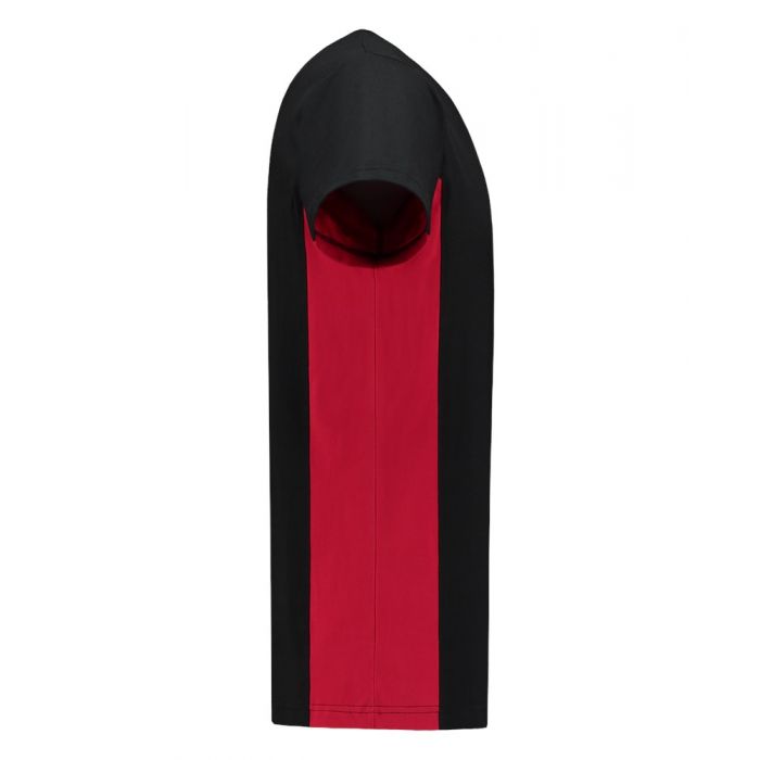 Tricorp T-shirt Bicolor 102004 Black-Red