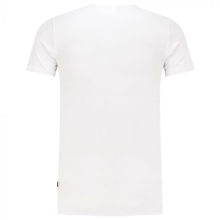 Tricorp T-shirt Elastaan Fitted V Hals 101012 White