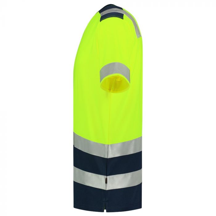 Tricorp T-shirt High Vis Bicolor 103006 Fluor Yellow-Ink