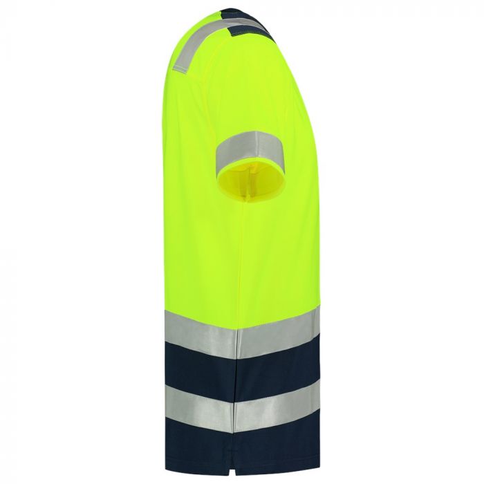 Tricorp T-shirt High Vis Bicolor 103006 Fluor Yellow-Ink