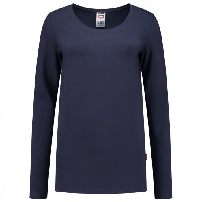 Tricorp T-shirt Lange Mouw Dames 101010 Ink