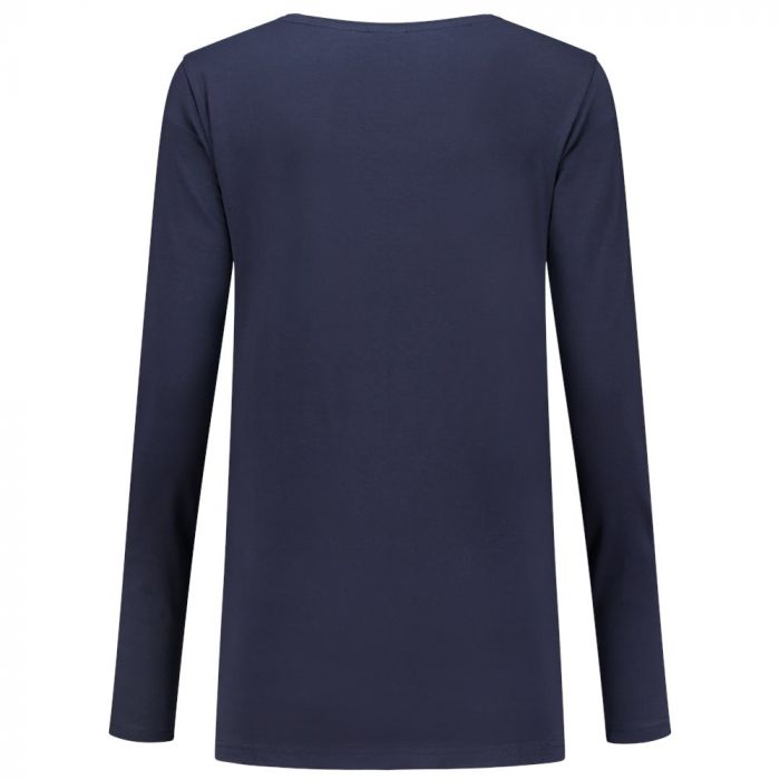 Tricorp T-shirt Lange Mouw Dames 101010 Ink