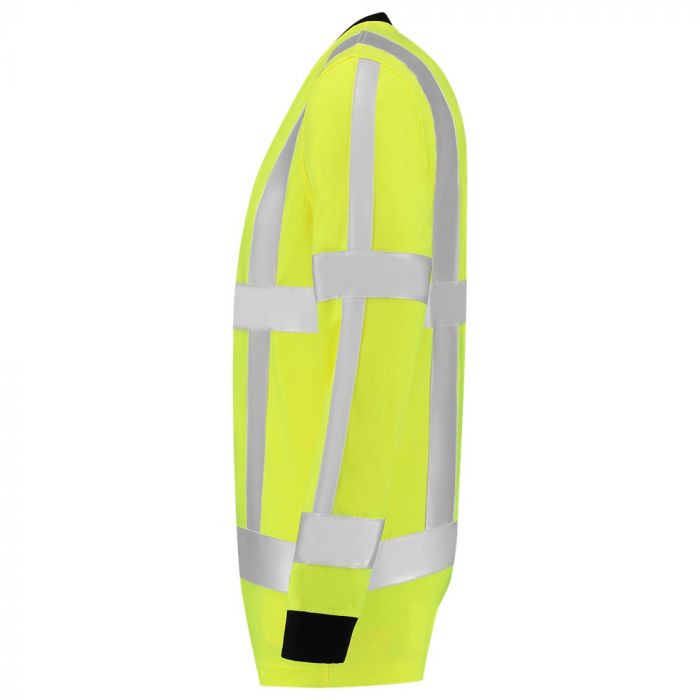Tricorp T-shirt RWS Birdseye Lange Mouw 103002 Fluor Yellow