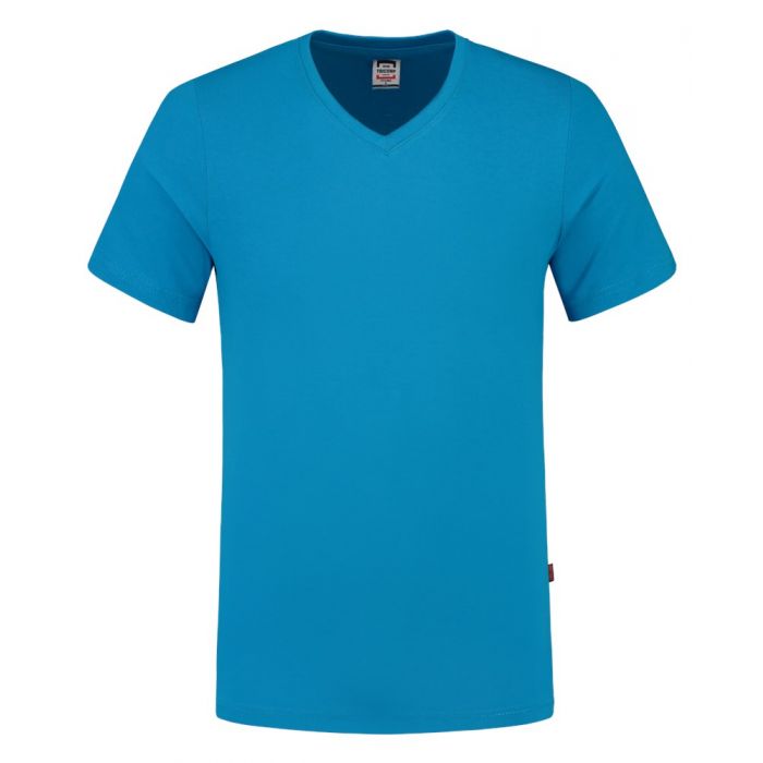 Tricorp T-shirt V Hals Fitted 101005 Turquoise