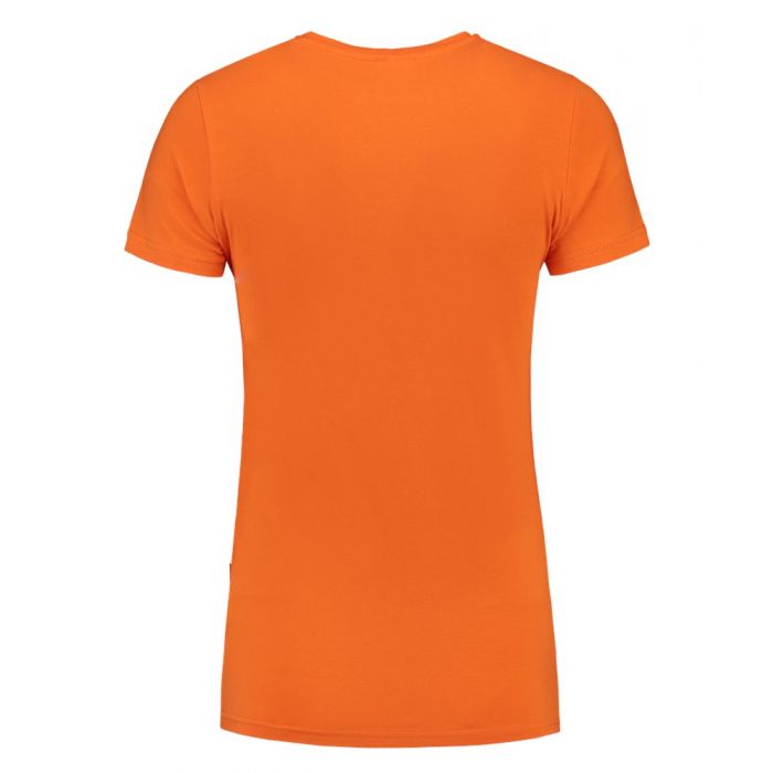 Tricorp T-shirt V Hals Fitted Dames 101008 Orange