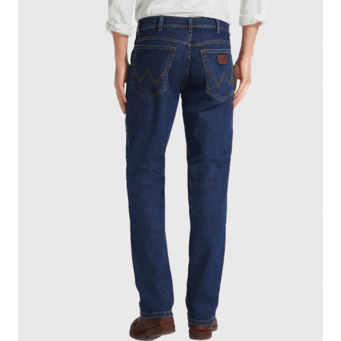 Wrangler Spijkerbroek Texas Dark Stw Stretch - L32-W34