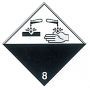 - Adr Etiket Klasse 8 Bijtende Stoffen Veiligheidsetiketten
