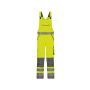 Dassy Bretelbroek Malmedy PESCO74 Fluogeel/Cementgrijs