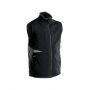 Dassy Softshelljas Fusion PES21 Zwart/Antracietgrijs