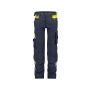 Dassy Werkbroek Canton Women PESCO41 Nachtblauw/Fluogeel
