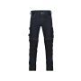 Dassy Werkjeans Kyoto CO93 Jeansblauw/Zwart