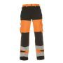 Hydrowear En20471 Broek Hertford Fluor Oranje - Zwart