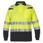 Hydrowear Fr Ast Polo Marbella Fluor Geel - Zwart