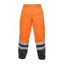 Hydrowear Winterbroek Hamburg Fluor Oranje - Zwart