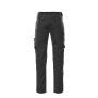 Mascot Broek met dijbeenzakken 12579 Zwart/donkerantraciet