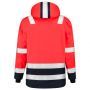 Tricorp Parka High Vis Bicolor 403020 Fluor Red-Ink