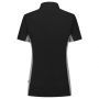 Tricorp Poloshirt Bicolor Dames 202003 Black-Grey