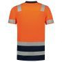 Tricorp Poloshirt High Vis Bicolor 203007 Fluor Orange-Ink