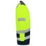 Tricorp Poloshirt High Vis Bicolor Lange Mouw 203008 Fluor Yellow-Ink