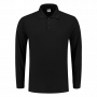 Tricorp Poloshirt Lange Mouw 201009 Zwart