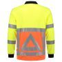 Tricorp Poloshirt Verkeersregelaar Lange Mouw 203002 Fluor Orange-Yellow