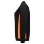 Tricorp Polosweater Bicolor Dames 302002 Black-Orange