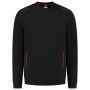 Tricorp Sweater Accent 302703 Black-Red