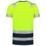 Tricorp T-shirt High Vis Bicolor 103006 Fluor Yellow-Ink
