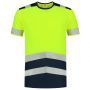 Tricorp T-shirt High Vis Bicolor 103006 Fluor Yellow-Ink