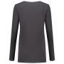 Tricorp T-shirt Lange Mouw Dames 101010 Darkgrey