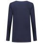 Tricorp T-shirt Lange Mouw Dames 101010 Ink