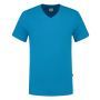 Tricorp T-shirt V Hals Fitted 101005 Turquoise