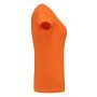 Tricorp T-shirt V Hals Fitted Dames 101008 Orange