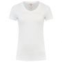 Tricorp T-shirt V Hals Fitted Dames 101008 White
