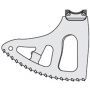 Eurofort Zaagbladen Univers. Arbortech Type G-xl-170mm TYPE G-XL-170MM