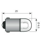 Philips Lamp 12V-10W Ph-12814