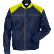 Fristads Jack 4555 Stfp Marineblauw/hi-vis Geel